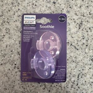 Philips Avent Soothie Pacifier Set Pink and Purple